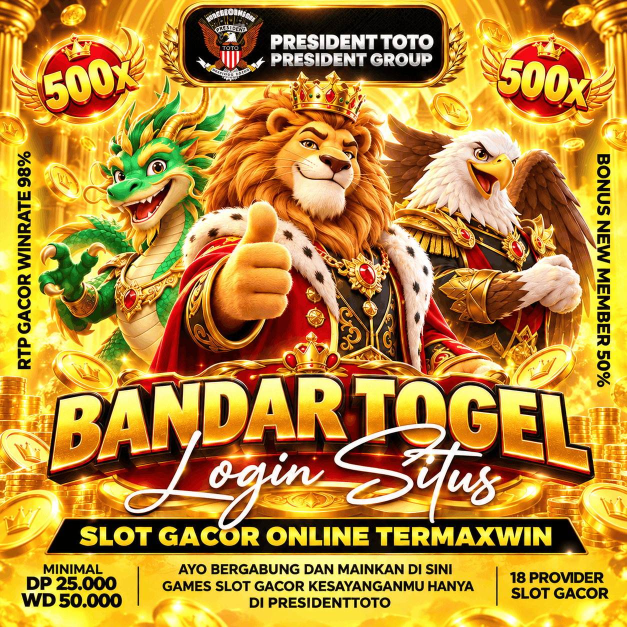 Informasi dan akses resmi PRESIDENTTOTO